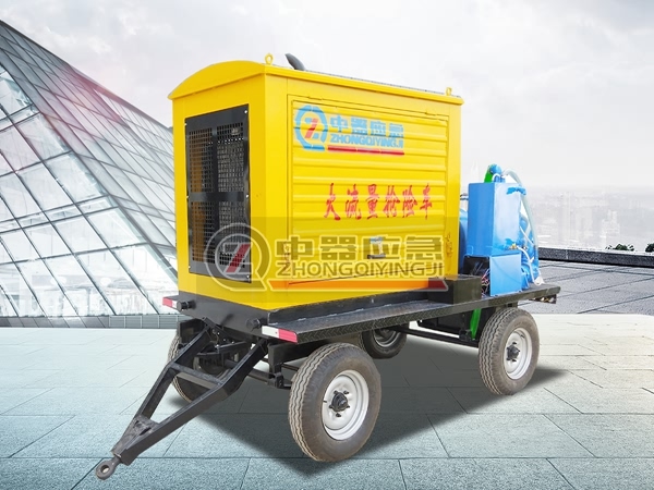 1500方移動拖車水泵