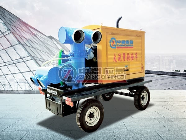 1500方移動拖車水泵