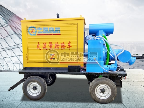 1500方移動拖車水泵