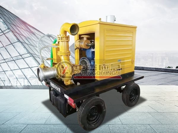 200-300方移動式柴油排水泵