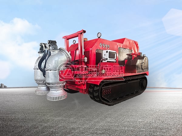 2000方履帶式排水機器人