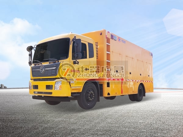 東風天錦大流量排水搶險車(3000-7000m3/h)