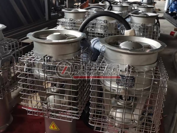 移動排澇能力提升項目水域救援專用潛污泵